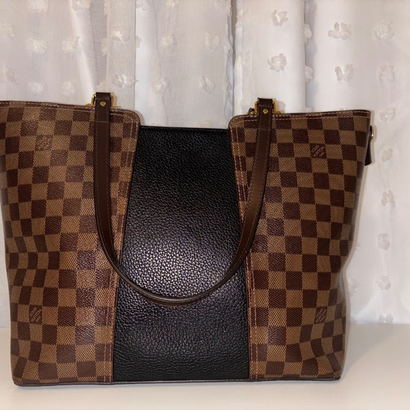 Authentic Louis Vuitton Damier Eben Jersey Tote - Picture 5 of 10
